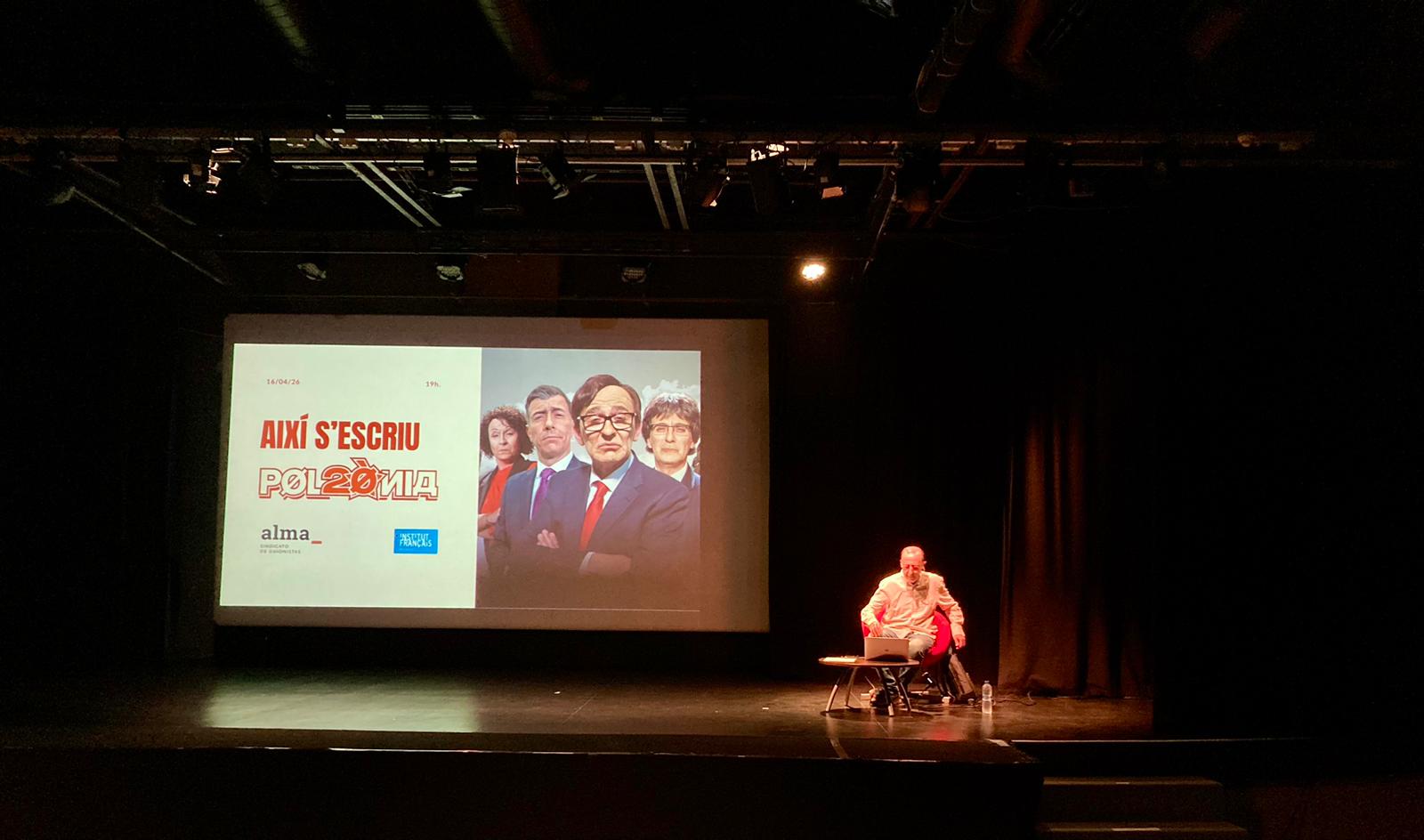 Manel Lucas en 'Así se escribe 'Polònia''